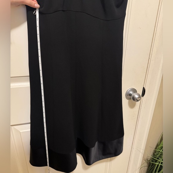 EVA PICONE Satin Trim Cocktail Dress Size 12 - Picture 9 of 12